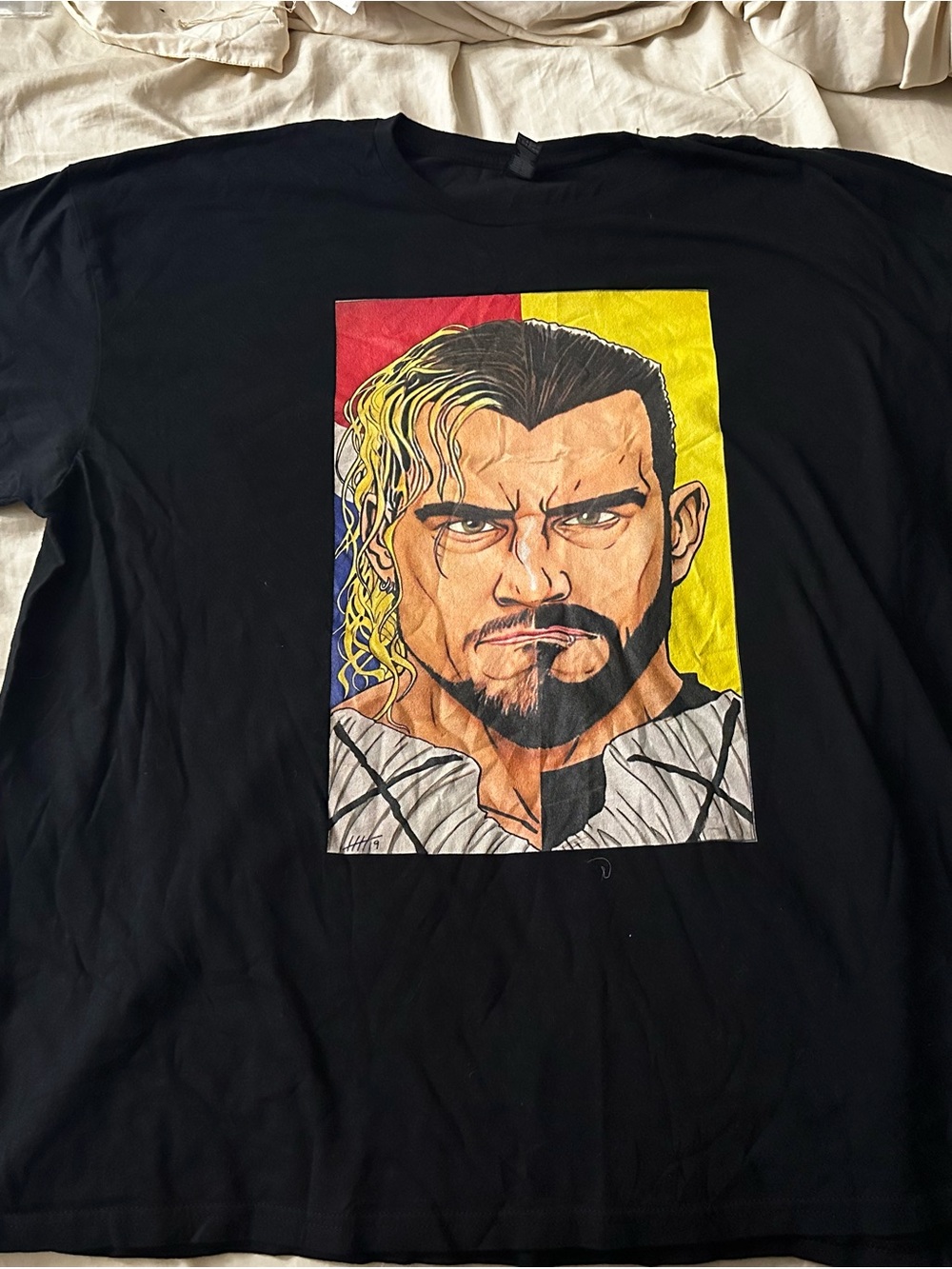 CM Punk shirt WWE Straight Edge XXX ROH AEW TNA PWG